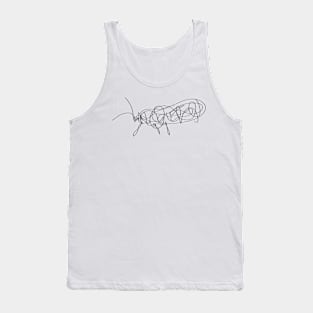 Psyllid doodle (black) Tank Top